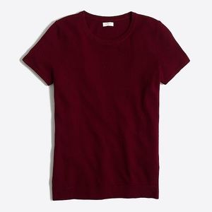 NWOT J. Crew Factory short-sleeve sweater top